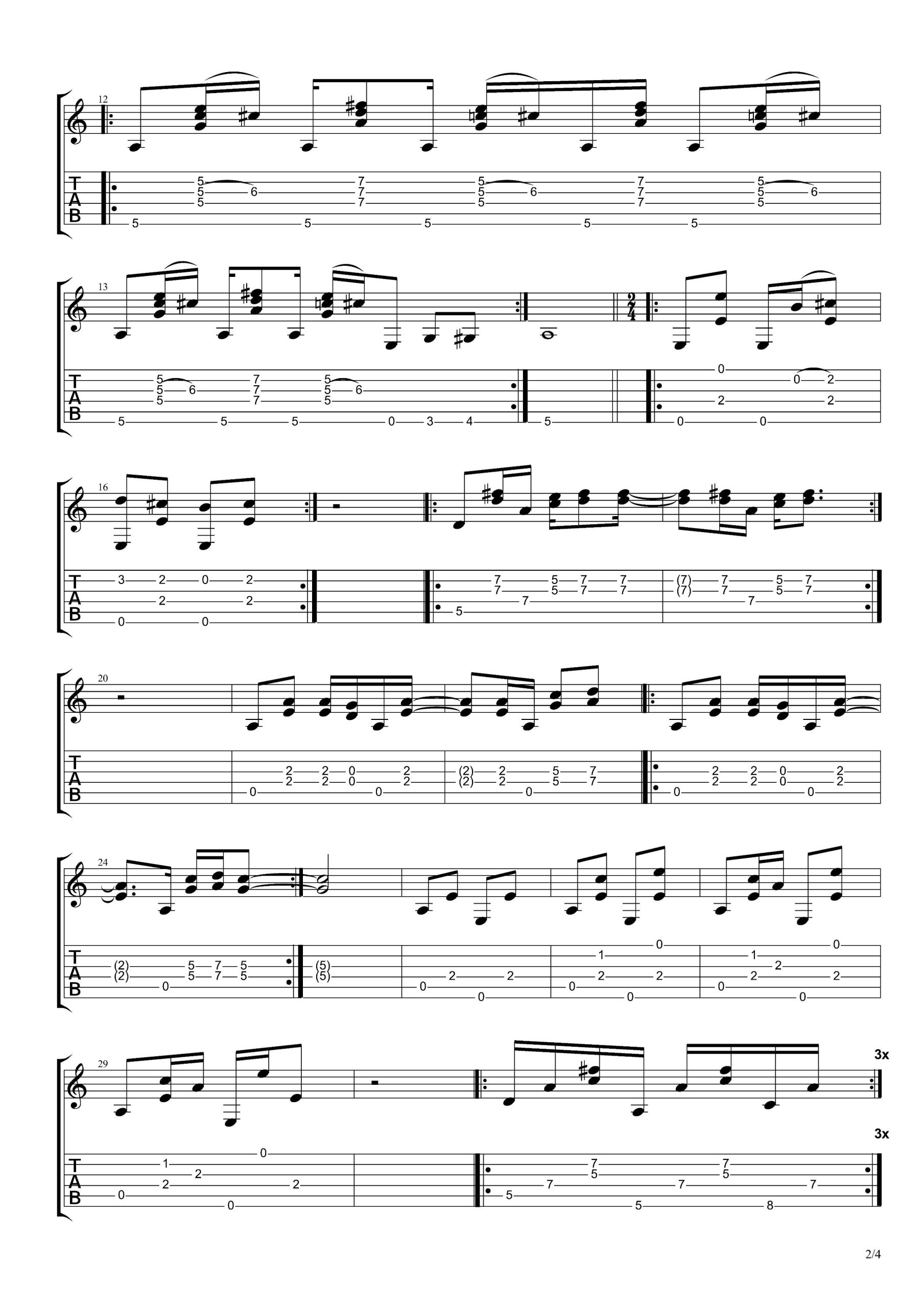 Country_blues_licks吉他谱_指弹独奏六线谱_图片谱