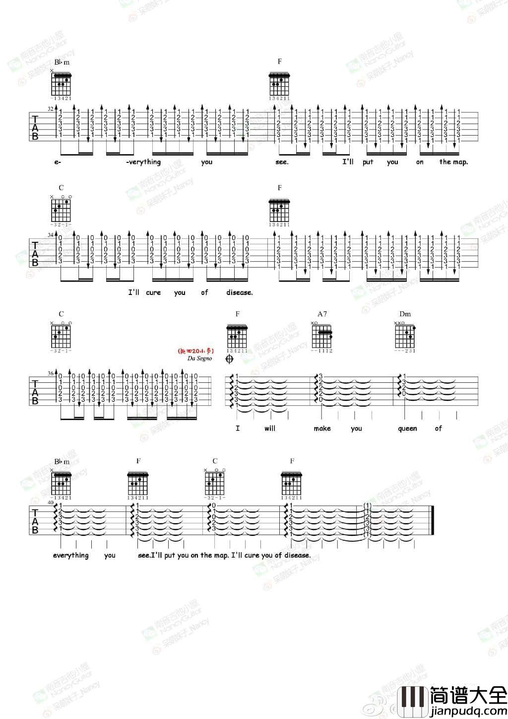 house_of_gold吉他谱_精选版_音乐之家编配_Twenty_One_Pilots