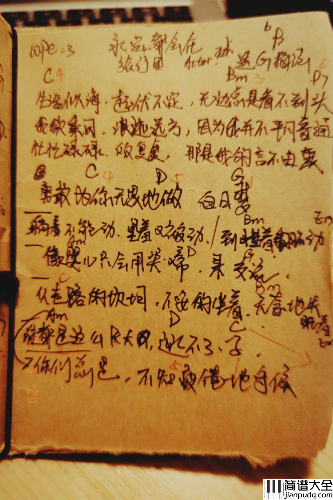 _永远都会在_吉他谱
