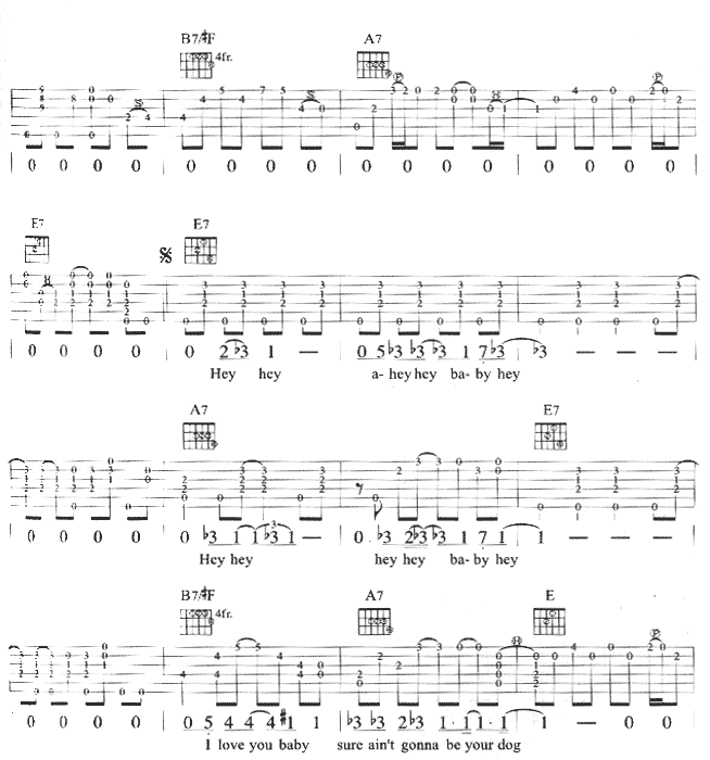 hey_hey|吉他谱|图片谱|高清|Eric_Clapton