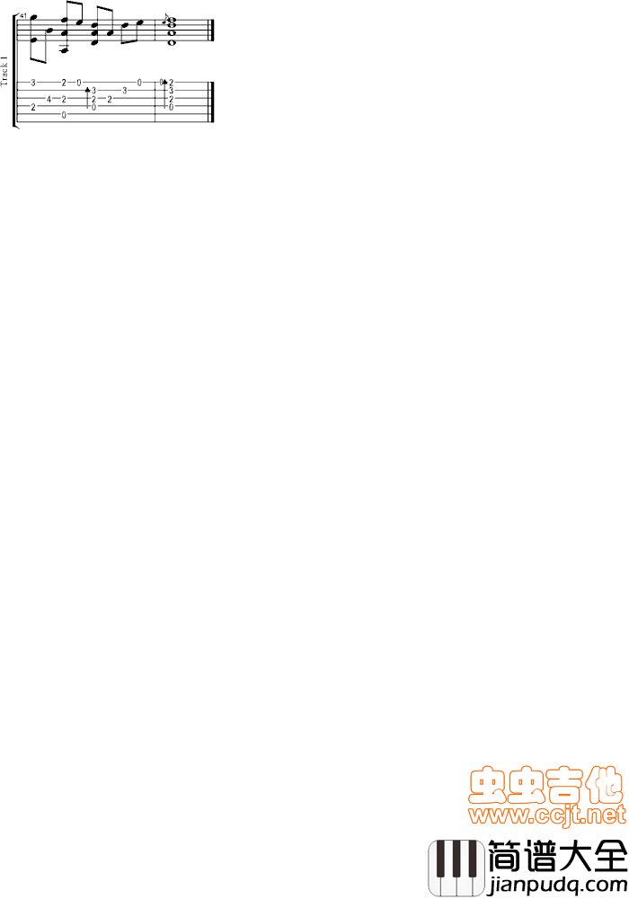 风之诗|吉他谱|图片谱|高清|押尾桑