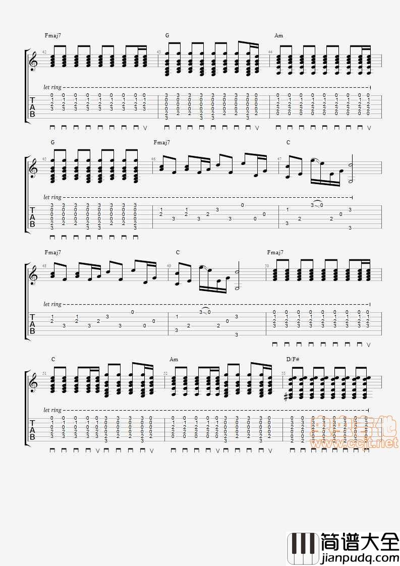 Safe_and_Sound_|_Taylor_Swift|吉他谱|图片谱|高清|Taylor_Swift