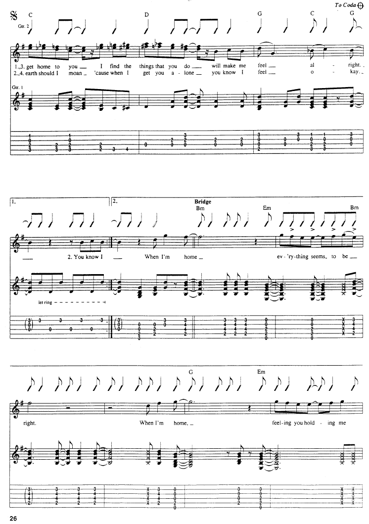 A_Hard_Da's_Night|吉他谱|图片谱|高清|Beatles|披头士