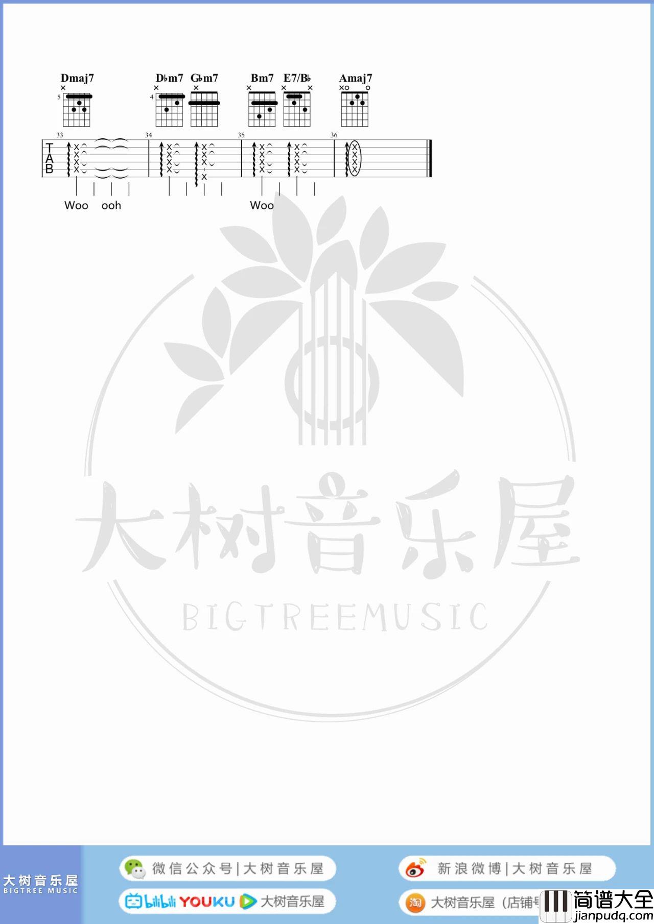 Ditto吉他谱_NewJeans_吉他弹唱教学视频