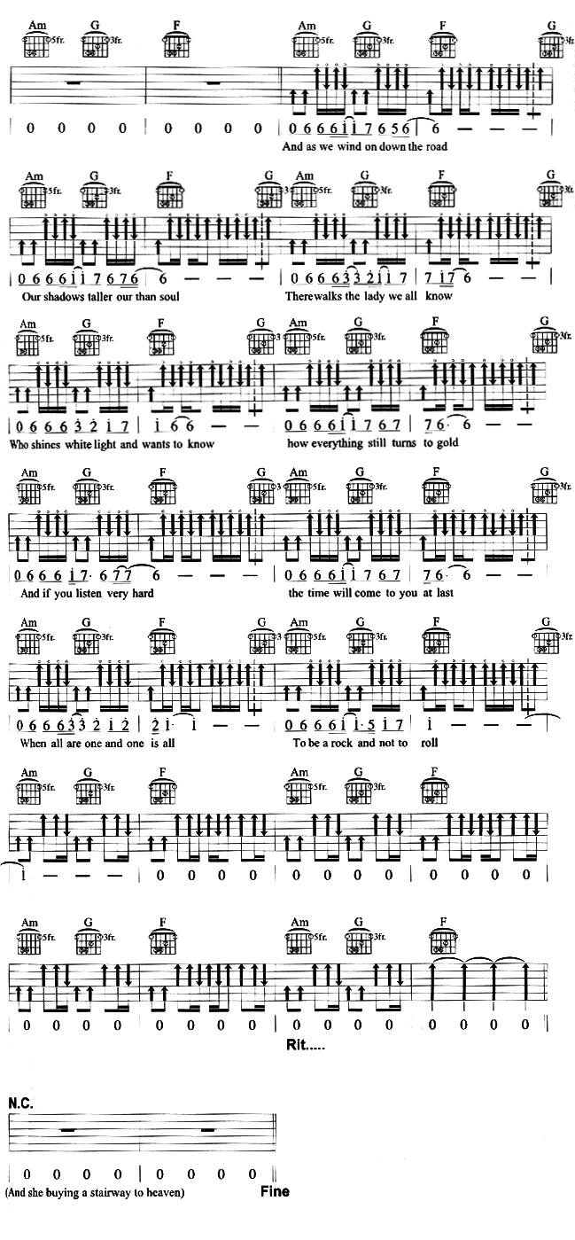 Stainway_To_Heaven|吉他谱|图片谱|高清|Led_Zeppelin_|_齐柏林飞船